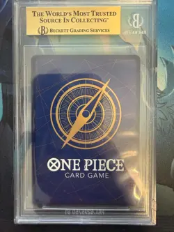 Roronoa Zoro PRB02-006 SP BGS Pristine 10 OP14 Bubble Zoro - Image 2