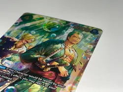 Roronoa Zoro Foil OP14-EB04 SP Alternate Art English Azure Sea's Seven PRB02-006 - Image 5