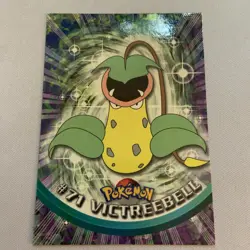 Pokemon Victreebel 71 Topps Series 1 TV Animation Edition Blue Label Non Foil NM - Image 1