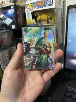 Roronoa Zoro SP Alt Art PRB02-006 R EGGHEAD CRISIS ONE PIECE Card Japanese - Image 4