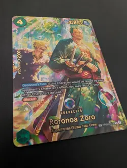 Roronoa Zoro Bubble Zoro English- PRB02-006 SP - The Azure Sea’s Seven OP14 - Image 2