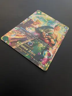 Roronoa Zoro Bubble Zoro English- PRB02-006 SP - The Azure Sea’s Seven OP14 - Image 3