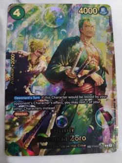 One Piece TCG: Roronoa Zoro (PRB02-006) SP Alternate Art - NEAR MINT ENG - Image 1