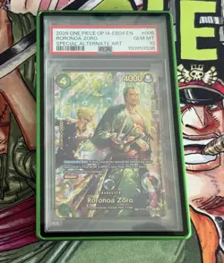 2026 One Piece Roronoa Zoro PRB02-006 SP Bubble Alt Art PSA 10 Gem Mint - Image 1