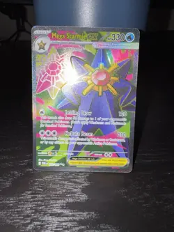 M Starmie EX Illustration Rare 102/088 Pokemon TCG Perfect Order Pokemon Card NM - Image 5