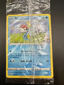 Sobble On the Ball Pokemon TCG Futsal Promo Card 005/005 Sealed - Image 1