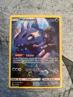 Wishiwashi 240/236 - Cosmic Eclipse - Full Art Pokemon Card - NM Condition - Image 1