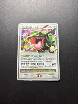 Pokemon 2009 Rayquaza C Lv X Supreme Victors Holo DP47 Promo - MP-HP - Image 1