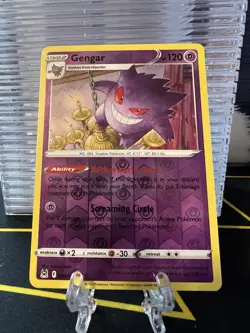 Gengar 066/196 Holo Rare Lost Origin Pokemon Reverse Holo Near Mint - Image 1