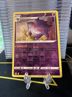 Gengar 066/196 Holo Rare Lost Origin Pokemon Reverse Holo Near Mint - Image 3