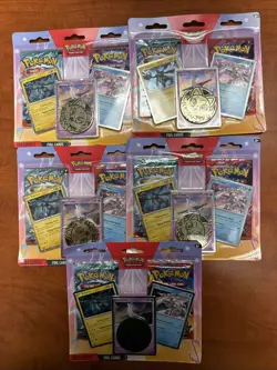 Pokemon 2 Pack Blister Zekrom Latios Palkia Destined Rivals Journey 5 pack - Image 1