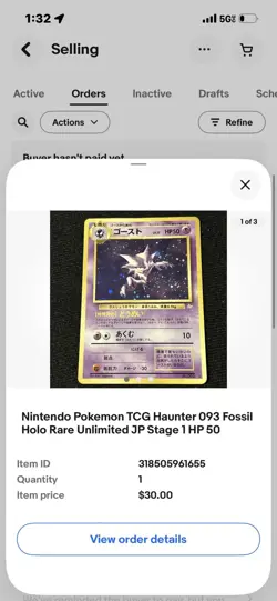 Pokemon TCG Japanese 1999 Holo Promo 9 Card Lot Aerodactyl Muk Scyther - Image 4