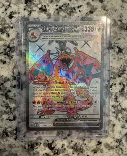 Pokemon TCG Charizard EX 12/108 Evolutions Holo Ultra Rare 180 HP - Image 1