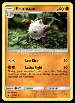 Primeape 51/111 Rare Crimson Invasion Pokemon NM/M - Image 1