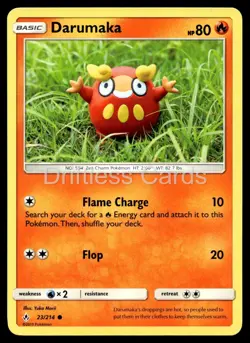Darumaka 23/214 Common Unbroken Bonds Pokemon NM/M - Image 1