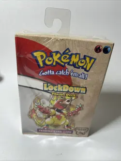 Pokemon TCG Fossil Lockdown Theme Deck Vintage 1999 WOTC Factory Sealed NEW - Image 3