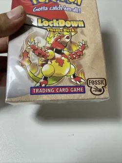Pokemon TCG Fossil Lockdown Theme Deck Vintage 1999 WOTC Factory Sealed NEW - Image 4