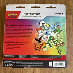 Pokemon TCG First Partner Series 2 Illustration Collection NEW Factory Sealed - Image 3