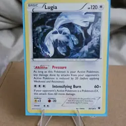 Mint 🍃 Pokemon Lugia Fates Collide 78/124 Cracked Ice Holo NM - Image 1