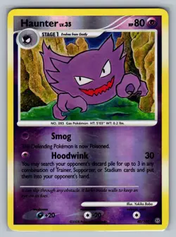 Haunter Stormfront #40/100 Uncommon,Reverse Holo Pokemon Card - Image 1