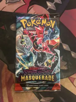 Pokemon Twilight Masquerade Booster Pack x1 (SEALED) - Image 1