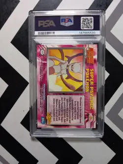 Pokemon Card Super Psychic Mewtwo Holo Foil Topps Movie Promo 1999 PSA 9 MINT - Image 4