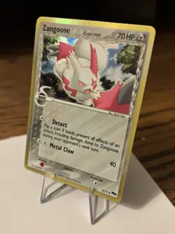 Pokemon TCG Zangoose (Delta Species) 015/017 POP Series 5 Holo English 70 HP - Image 1