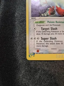 Pokemon Zangoose 14/100 Sandstorm Holo - Image 4