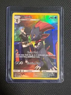 Weavile 238/236 - Cosmic Eclipse LP Pokemon - Image 1