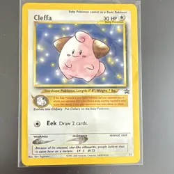 Pokemon TCG CLEFFA WOTC Promo 31/53 - Black Star - #31 - Image 2