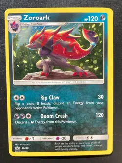 Zoroark SM89 Pokemon Black Star Promotional Holo Rare TCG LP - Image 1