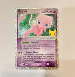 Nintendo Mew ex 88/92 Legend Maker Rare Holo (2006) ENG Psychic EX - Image 1