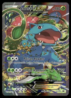 Pokemon Cards Venusaur EX XY123 XY Promo Holo Promo NM - Image 1