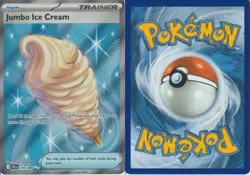 Jumbo Ice Cream 109/086 Ultra Rare Chaos Rising Holo MINT/PACK FRESH - Image 2
