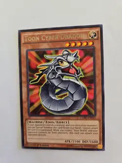 Toon Cyber Dragon CORE-EN043 Clash of Rebellions-1st Edition - Image 1
