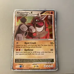 Rhyperior Lv. X - DP29 - Pokemon Diamond & Pearl Promo Ultra Rare Cards MP - Image 1