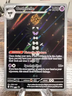 Pokemon SV: Black Bolt White Flare Gothitelle Black Star Holo Promo Svp 211 - Image 1