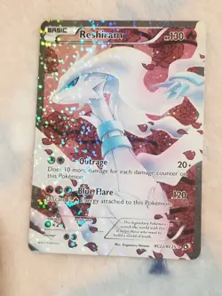 Pokemon TCG Reshiram RC22/RC25 Legendary Treasures RC Holo Full Art - Image 2
