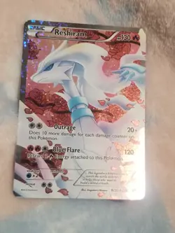 Pokemon TCG Reshiram RC22/RC25 Legendary Treasures RC Holo Full Art - Image 5