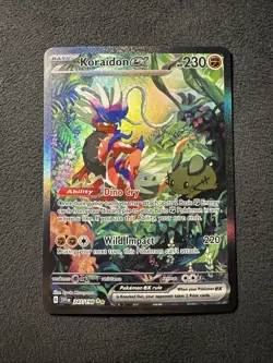 Pokemon Koraidon ex 247/198 Special Illustration Rare Holo Full Art - Image 1