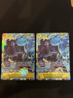 X2 OP12-119 Bartholomew Kuma SEC Alt Art One Piece TCG English Card - Image 1