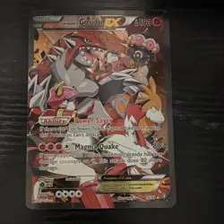 Pokemon TCG Team Magma's Groudon EX 15/34 Double Crisis Ultra Rare Holo EN - Image 1