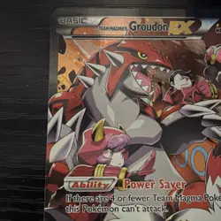 Pokemon TCG Team Magma's Groudon EX 15/34 Double Crisis Ultra Rare Holo EN - Image 4