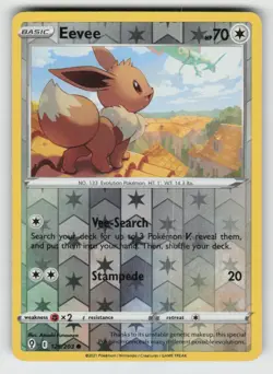 Reverse Holo Eevee 125/203 Common Evolving Skies Near Mint - Image 1