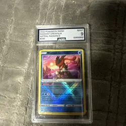2022 POKEMON SWORD & SHIELD ASTRAL RADIANCE #046 RADIANT GRENINJA PSA 9 - Image 1