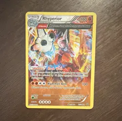 The Pokemon Company Rhyperior (Omega) 77/160 Primal Clash Reverse Holo 160 HP - Image 1