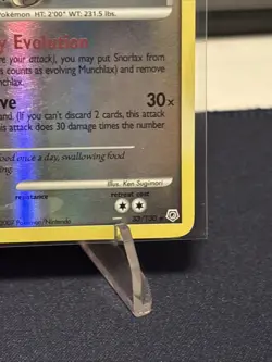 Munchlax Diamond & Pearl Pokemon LP-MP Reverse Holo 33/130 - Image 5