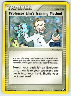 Professor Elm's Training Method 89/115 Unseen Forces Reverse Holo Stamped MP - Image 1