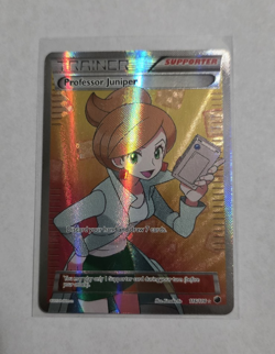 Pokemon TCG Professor Juniper 116/116 Plasma Freeze Full Art Holo - NM - Image 1