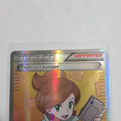 Pokemon TCG Professor Juniper 116/116 Plasma Freeze Full Art Holo - NM - Image 3